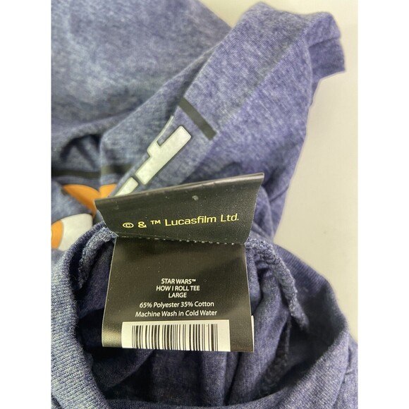 NEW Star Wars BB-8 This is How I Roll Dog Puppy T-Shirt Tee Shirt Size L - Picture 4 of 6